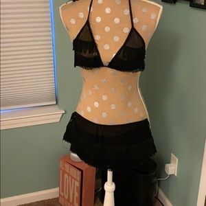 One size fringe lingerie
